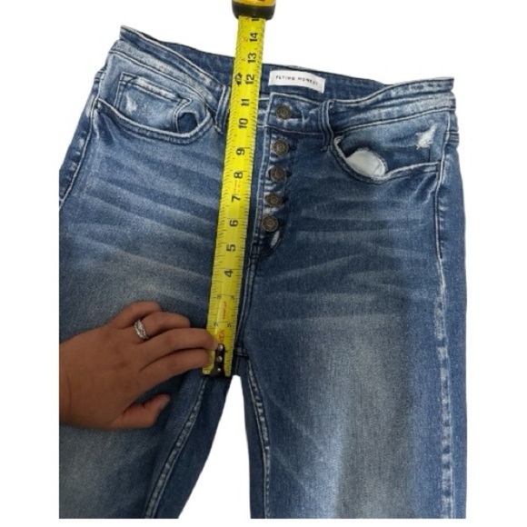 Flying Monkey Womens Skinny Jeans in medium wash stretch Size 29 - Picture 5 of 9